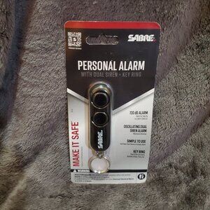 SABRE 120dB Siren Personal Alarm With Dual Siren & Key Ring